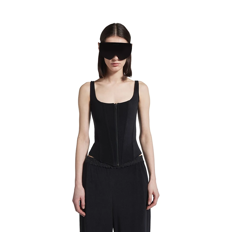 stretch corset top