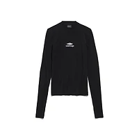 3b sports icon long sleeve fitted crewneck top