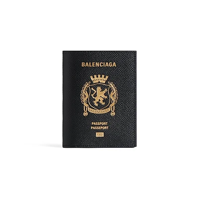 passport vertical bifold wallet