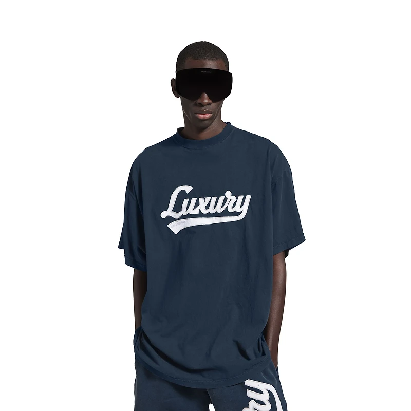 luxury script oversized t-shirt