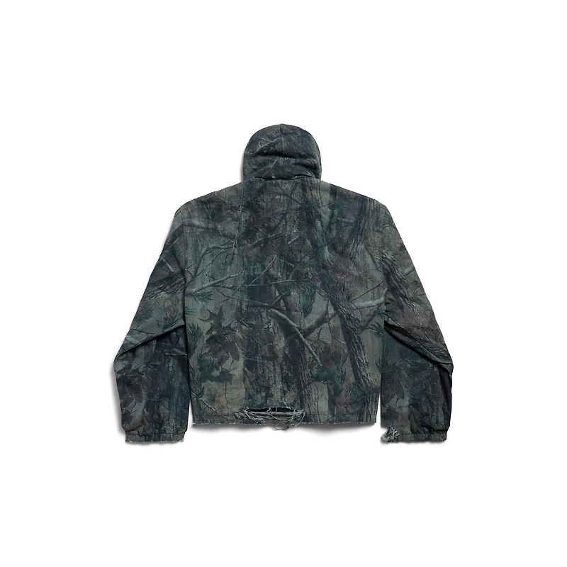 hooded workwear jacket