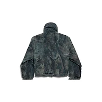 hooded workwear jacket