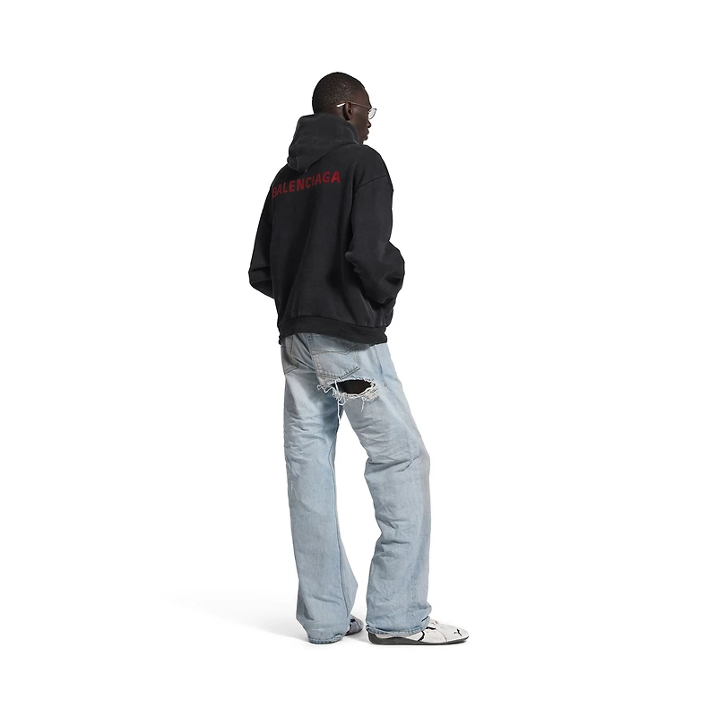 balenciaga back hoodie medium fit