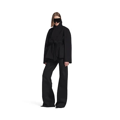 short wrap coat