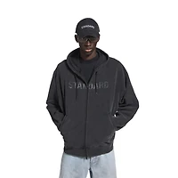 standard oversized zip-up hoodie