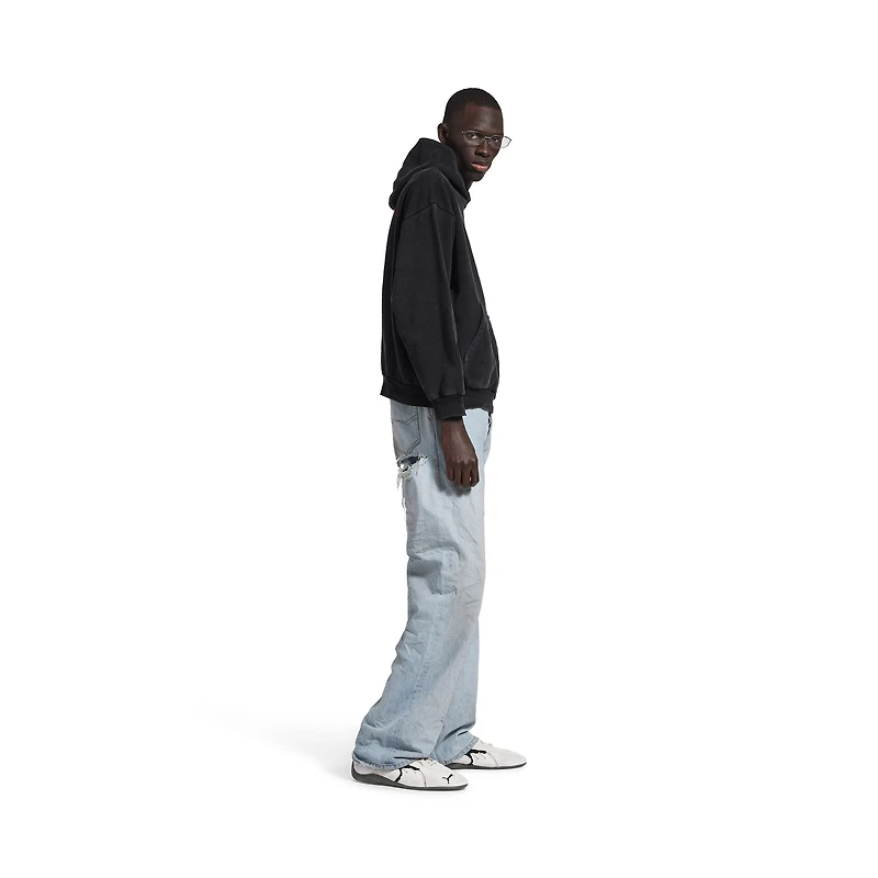 balenciaga back hoodie medium fit