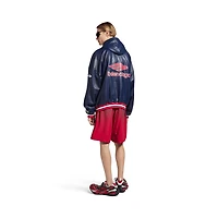 3b football polo hoodie