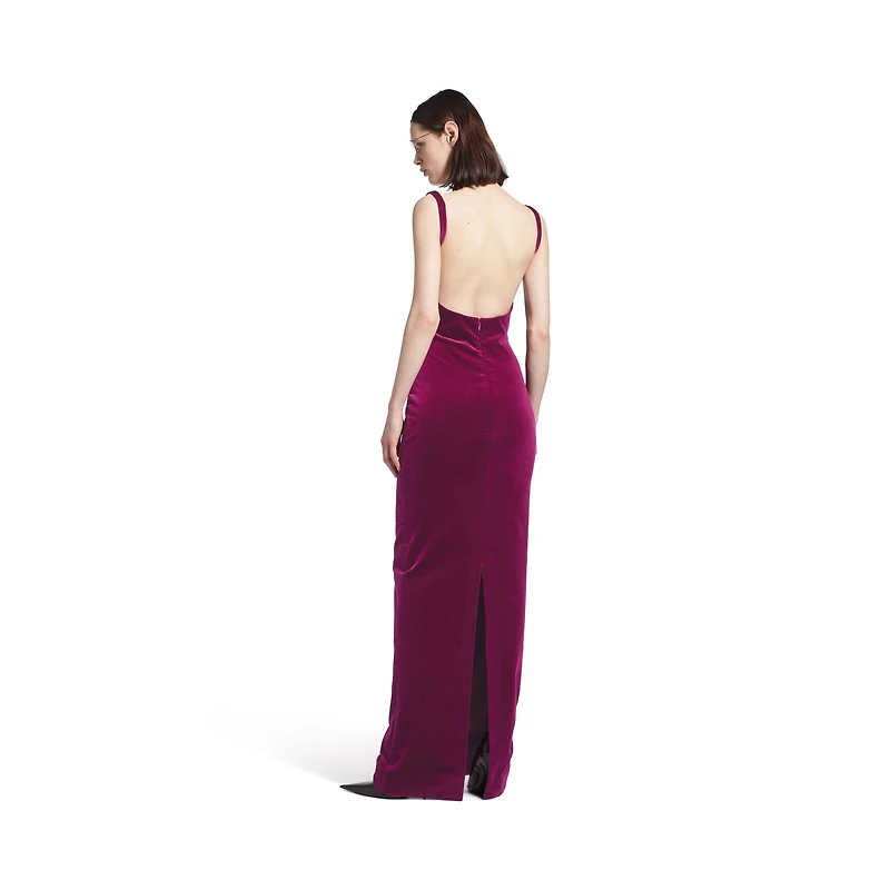 fitted gown