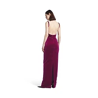 fitted gown