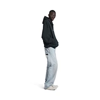 balenciaga back polo hoodie
