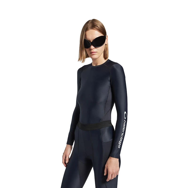 long sleeve fitted top