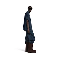 luxury script oversized t-shirt