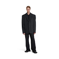 single breasted oversized tailored jacket