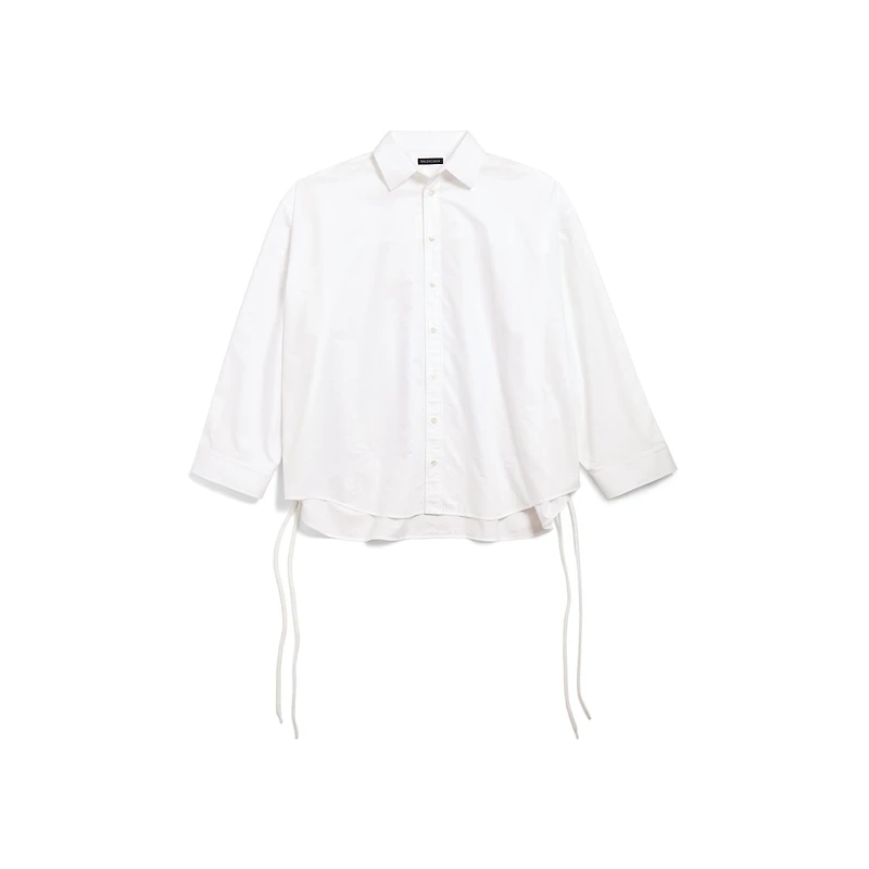 lace-up shirt