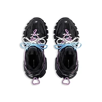 track trail laces sneaker