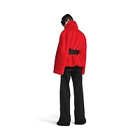 wrap animal- free fur coat