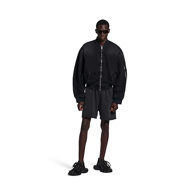 standard denim bomber