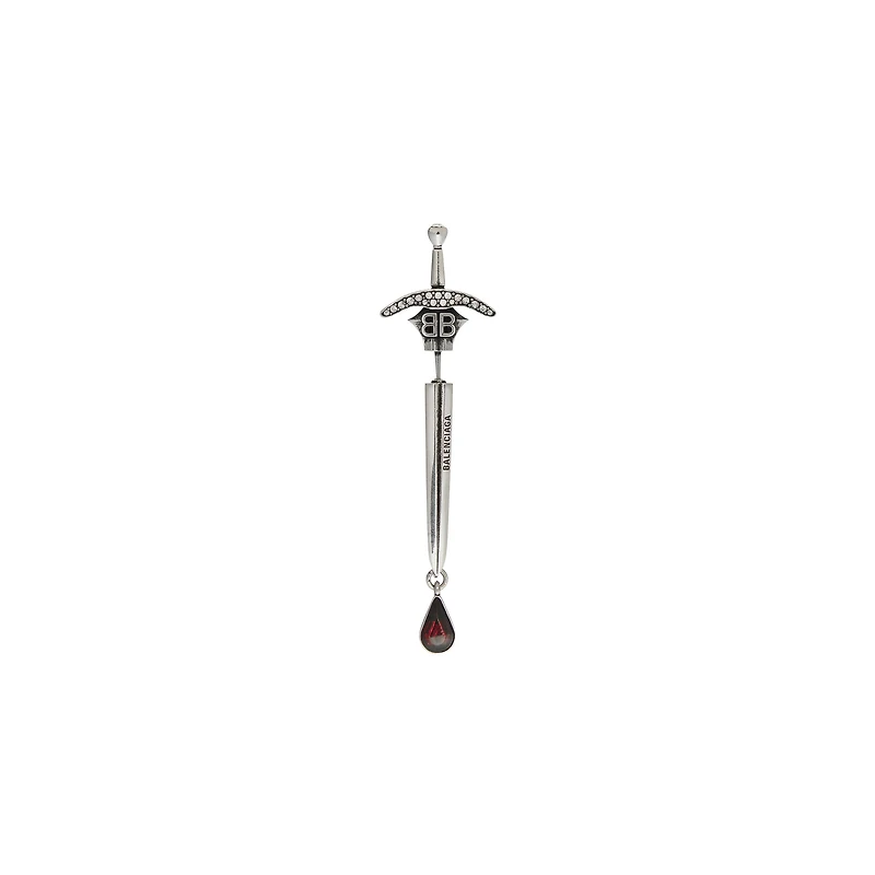 goth sword earring