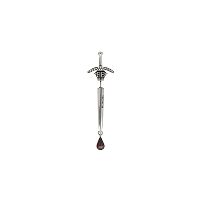 goth sword earring