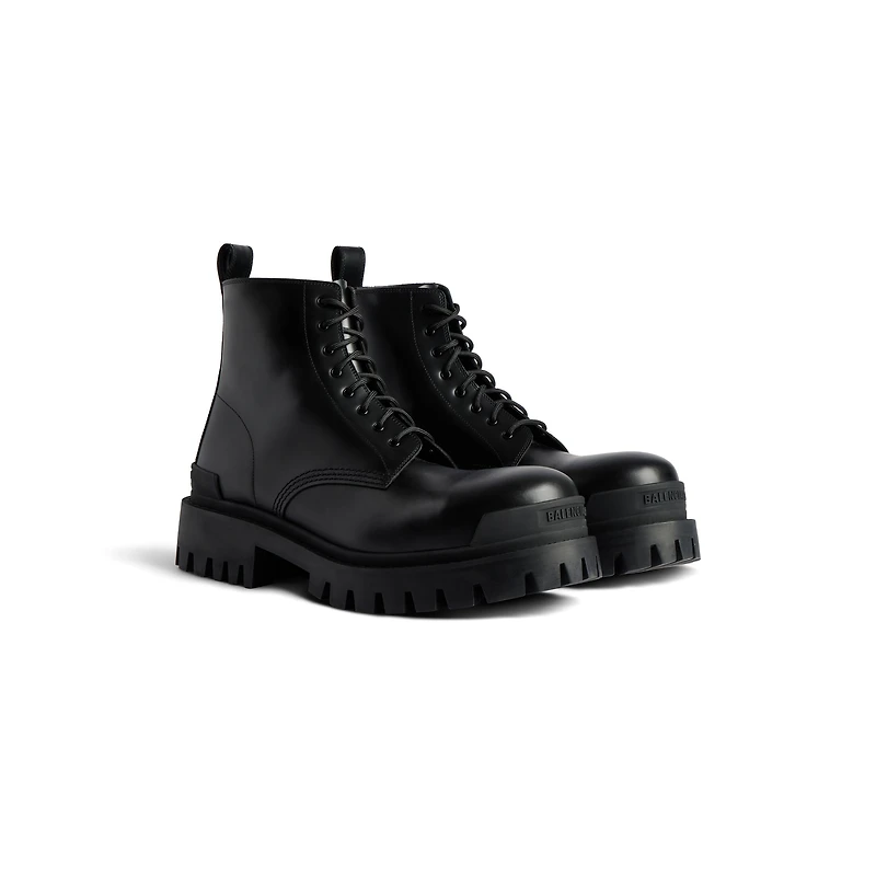 strike lace-up boot