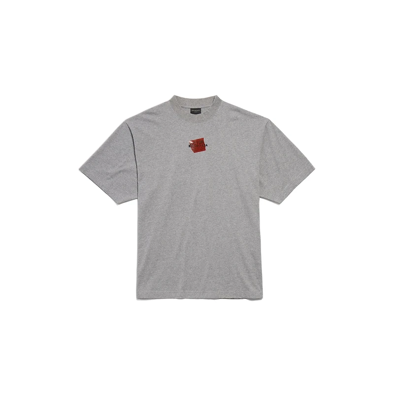 taped balenciaga back t-shirt medium fit