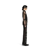 embroidered lace pants
