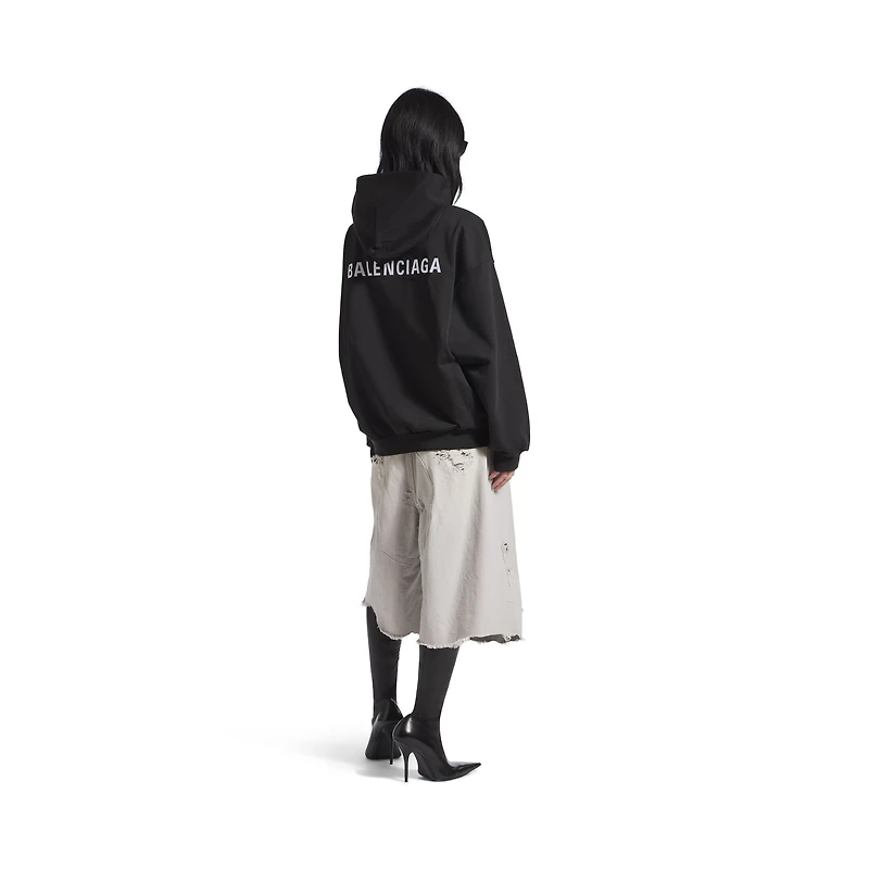 new balenciaga back hoodie medium fit
