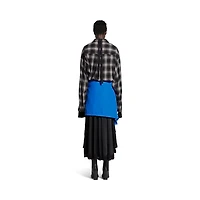 patched layered dress