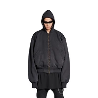 hooded bomber