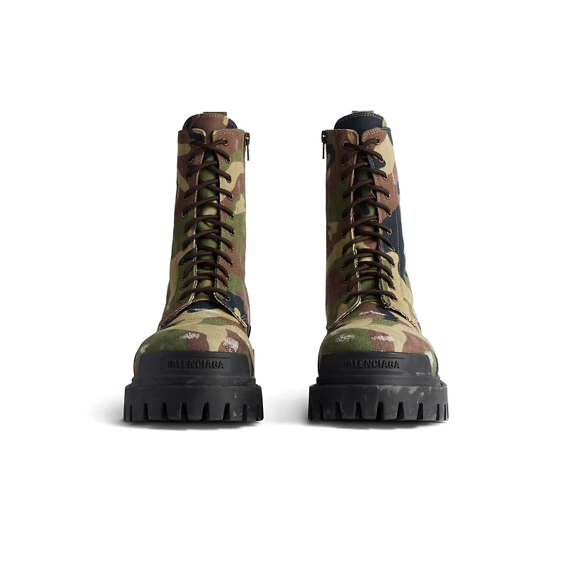 strike boot camo print