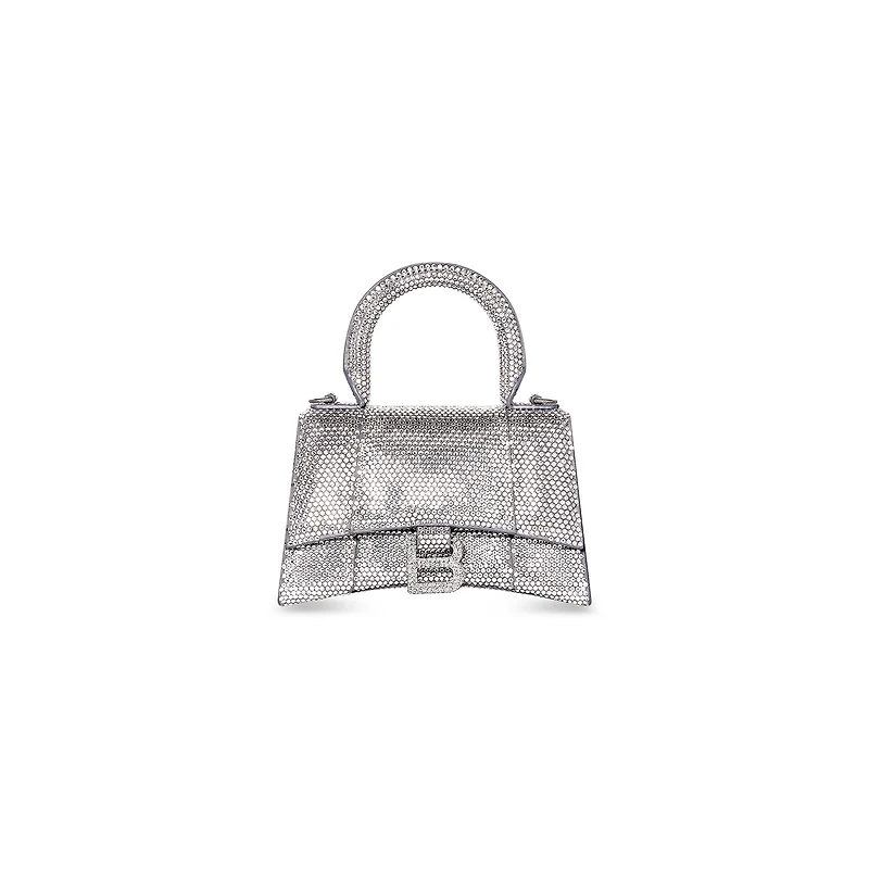 hourglass handbag xs with rhinestones