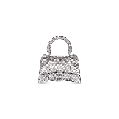 hourglass handbag xs with rhinestones