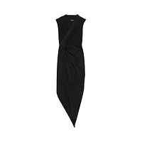 draped dress