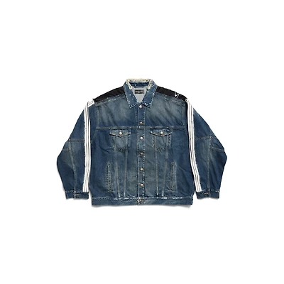 cut-up tracksuit jacket