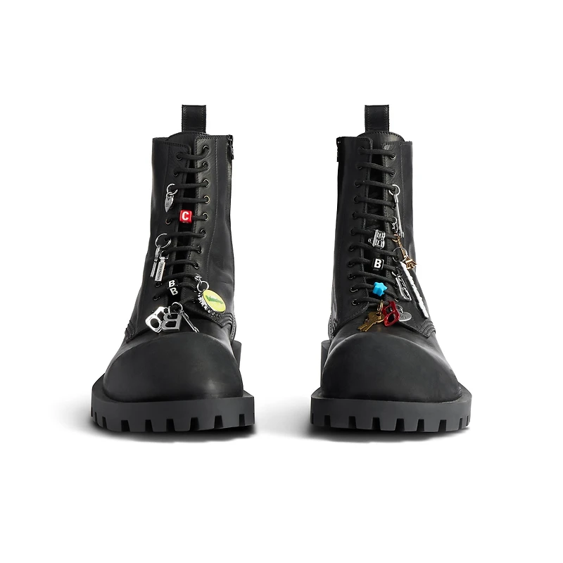hummer lace-up bootie