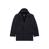 hooded short coat