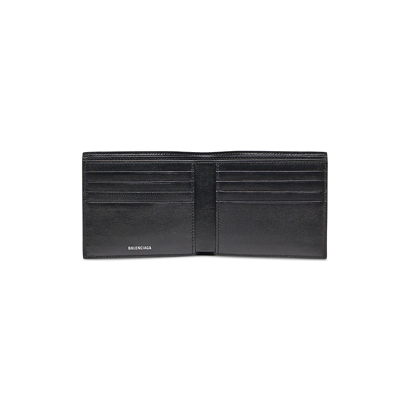 signature square folded wallet bb monogram coated canvas