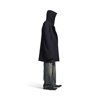 hooded short coat