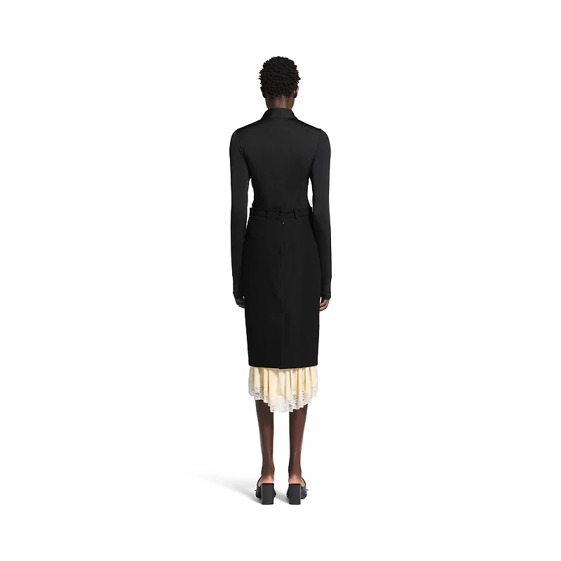 lingerie tailored skirt