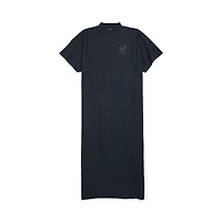 balenciaga nail polish maxi t-shirt dress