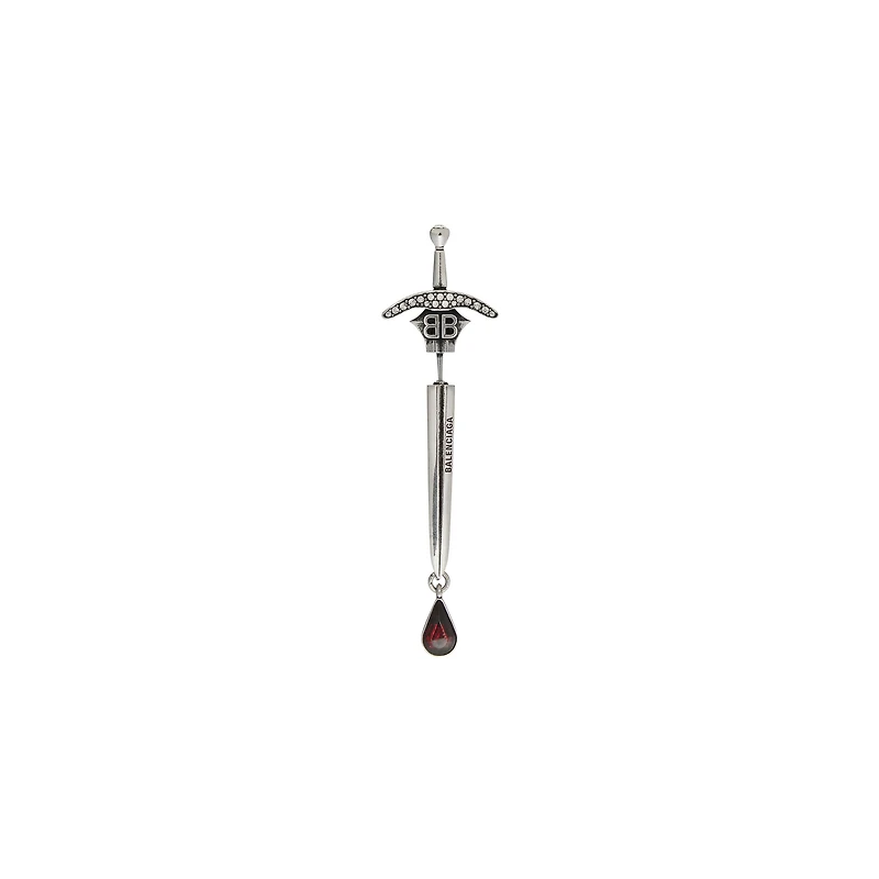 goth sword earring