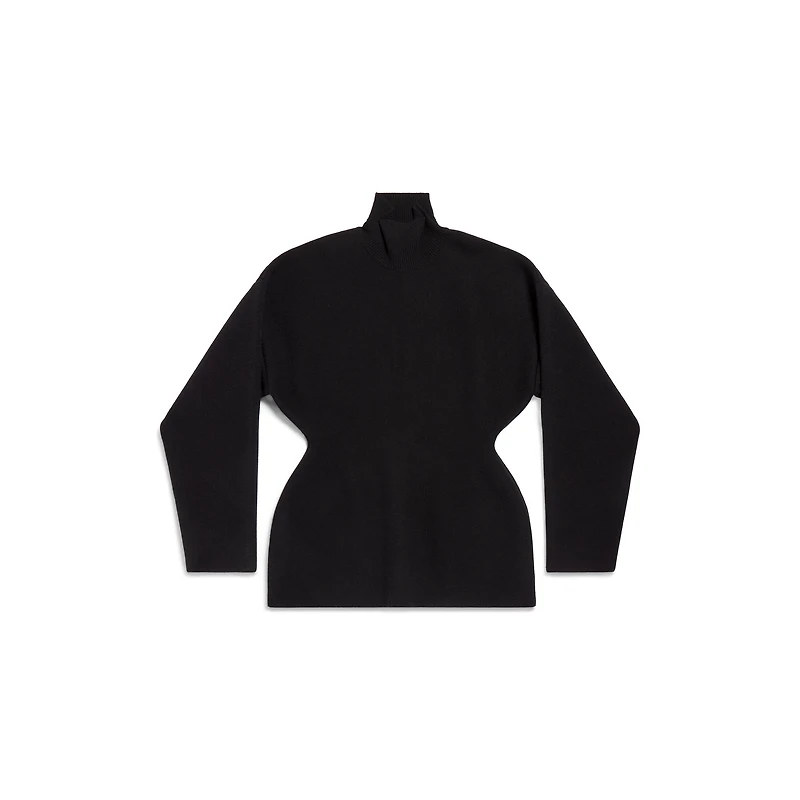 hourglass turtleneck sweater