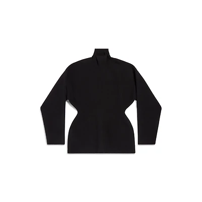 hourglass turtleneck sweater