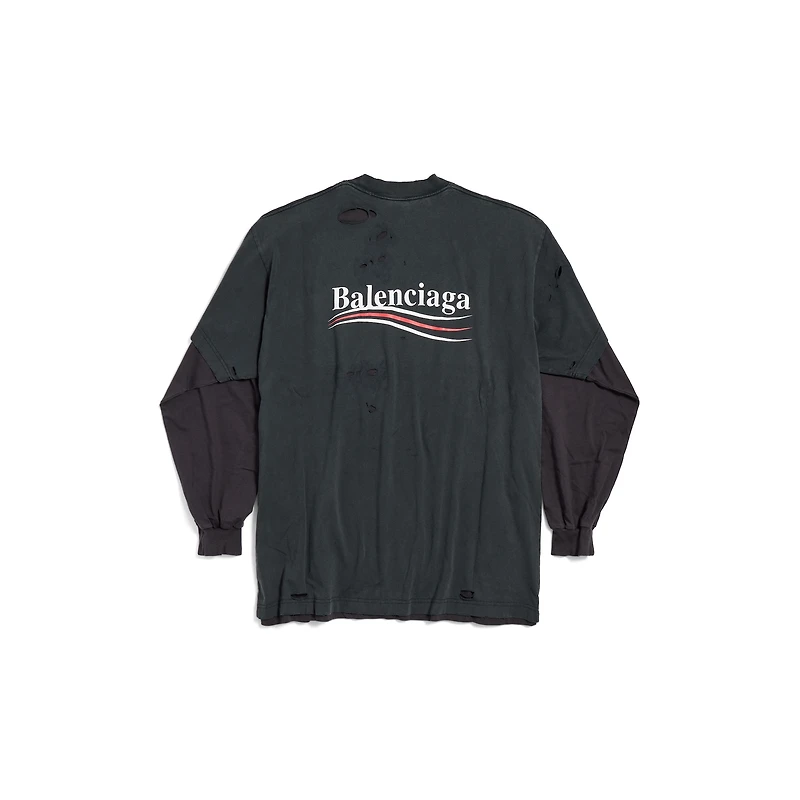 political campaign long sleeve layered t-shirt