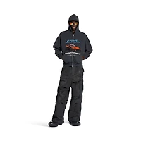balenciaga i automobili lamborghini zip-up hoodie small fit