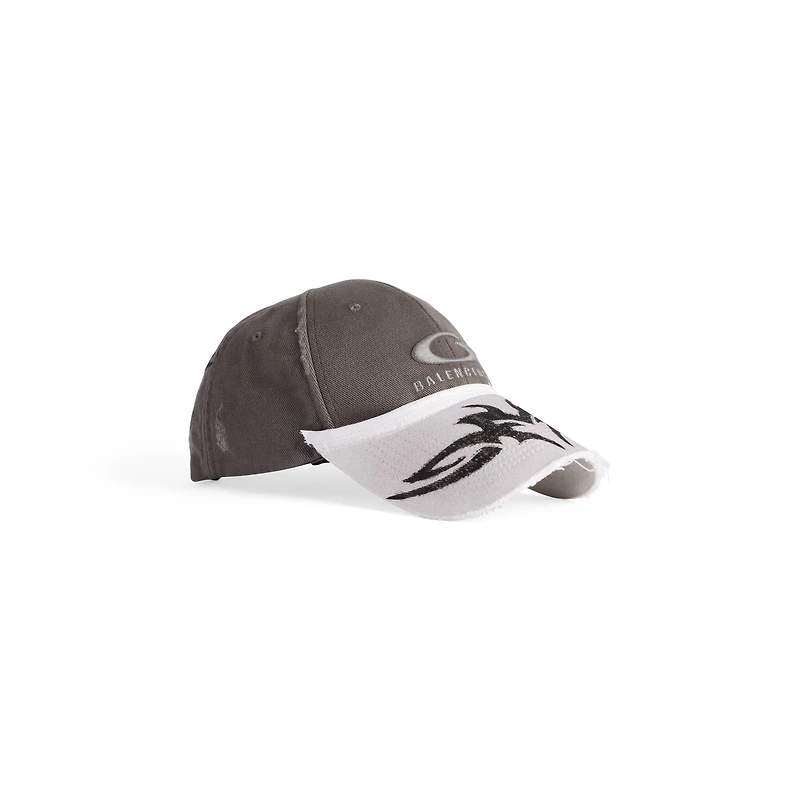 patched visor cap