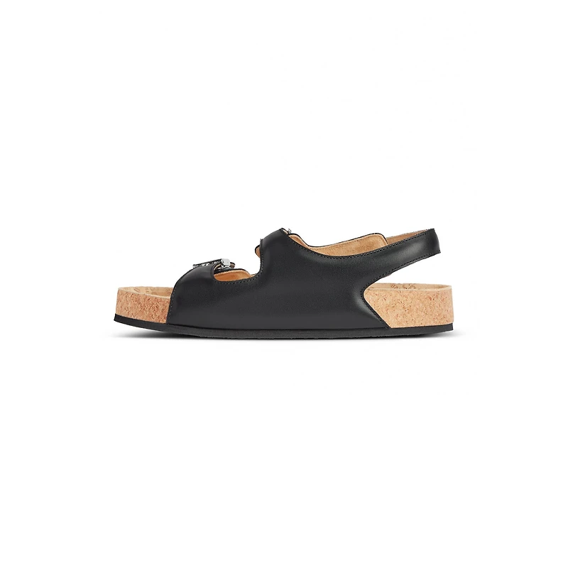 balenciaga i scholl flat sandal