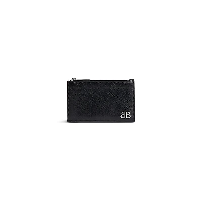 monaco long coin and card holder