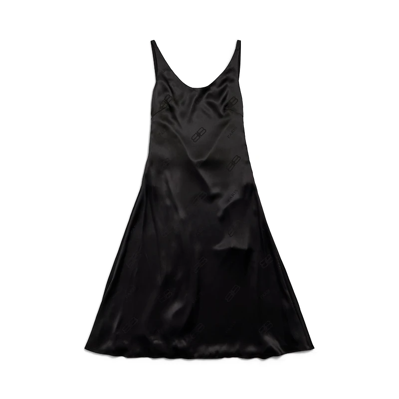 minimal midi dress