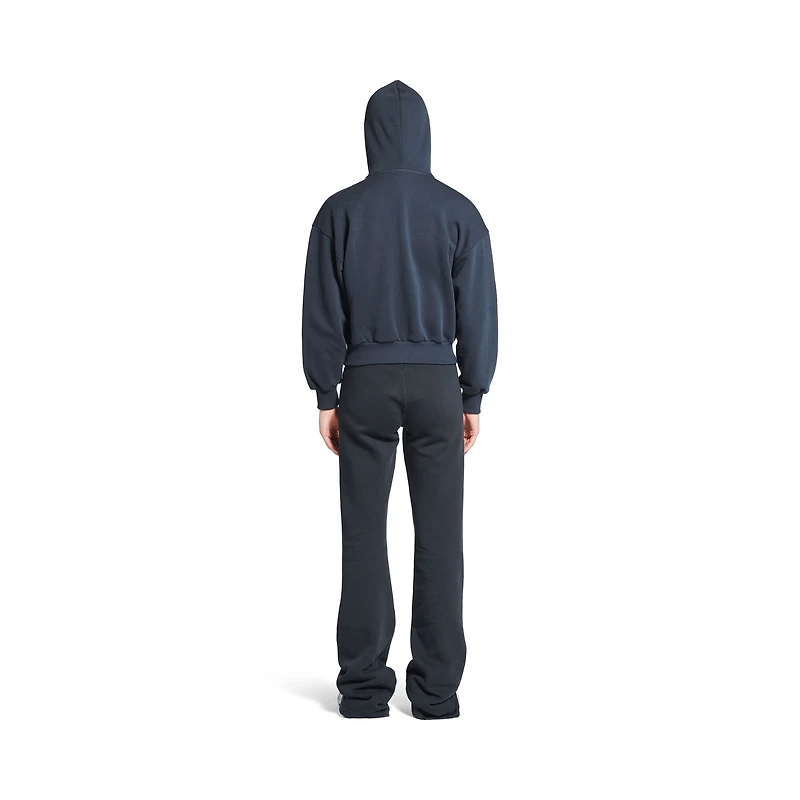 international zip-up hoodie small fit